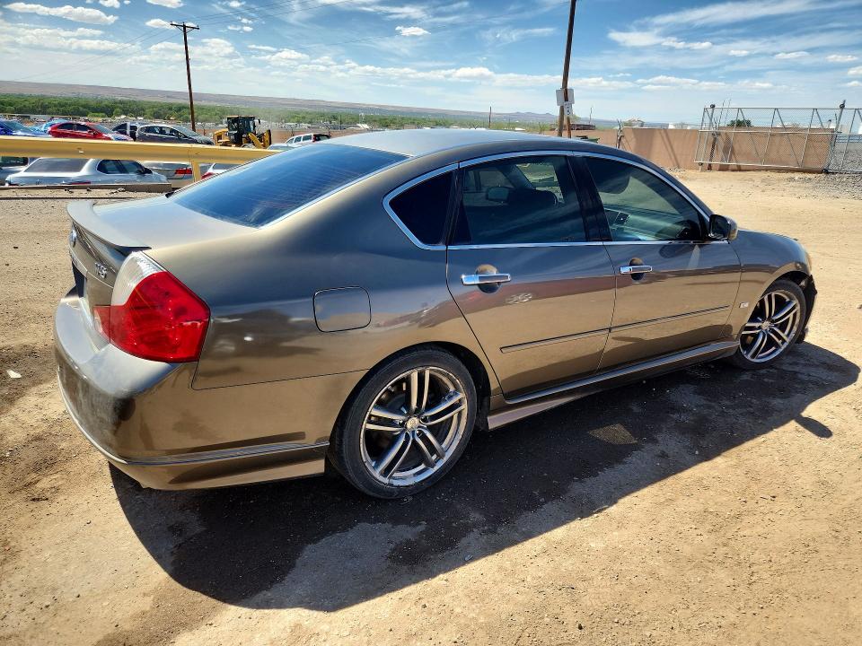 2007 Infiniti M VIN JNKBY01EX7M400550 COPART salvage auction — FRONT END, Nm - Cert Of Title-Salvage, sold $750 on 2026-07-16 (photo 3)