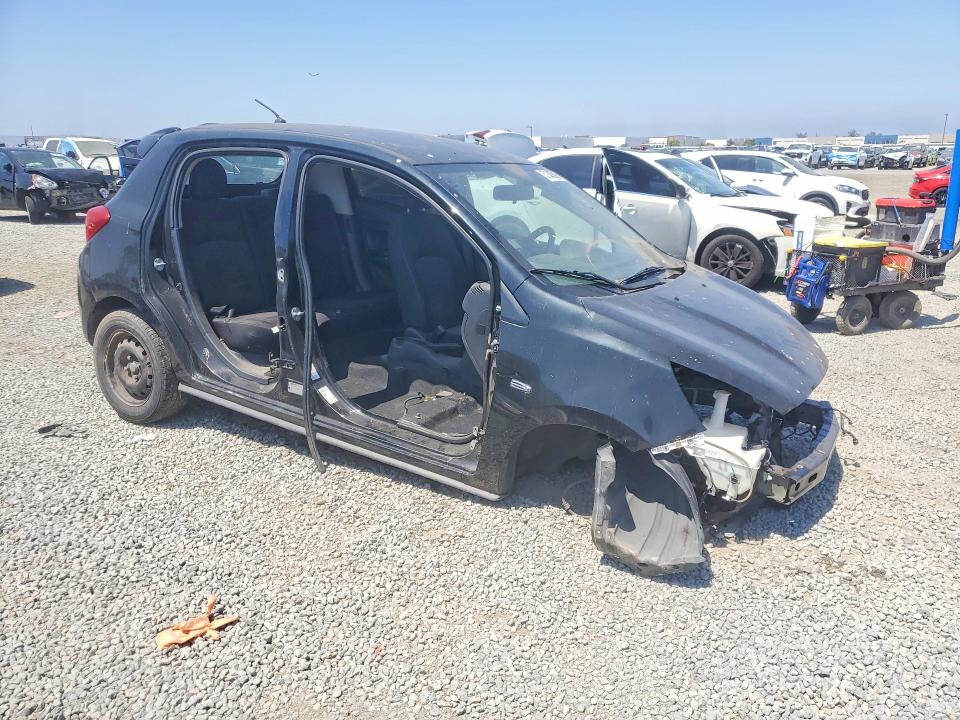 2017 Mitsubishi Mirage VIN ML32A4HJ5HH002692 COPART salvage auction — STRIPPED, Ca - Dis/Dlr/Exp Only Clean Title (P), sold $125 on 2026-07-28 (photo 4)