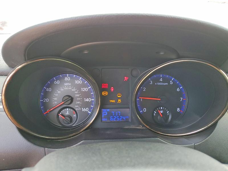2012 Hyundai Genesis VIN KMHHT6KD4CU076990 COPART salvage auction — FRONT END, Fl - Cert Of Title-Rebuilt, sold $650 on 2026-07-15 (photo 9)
