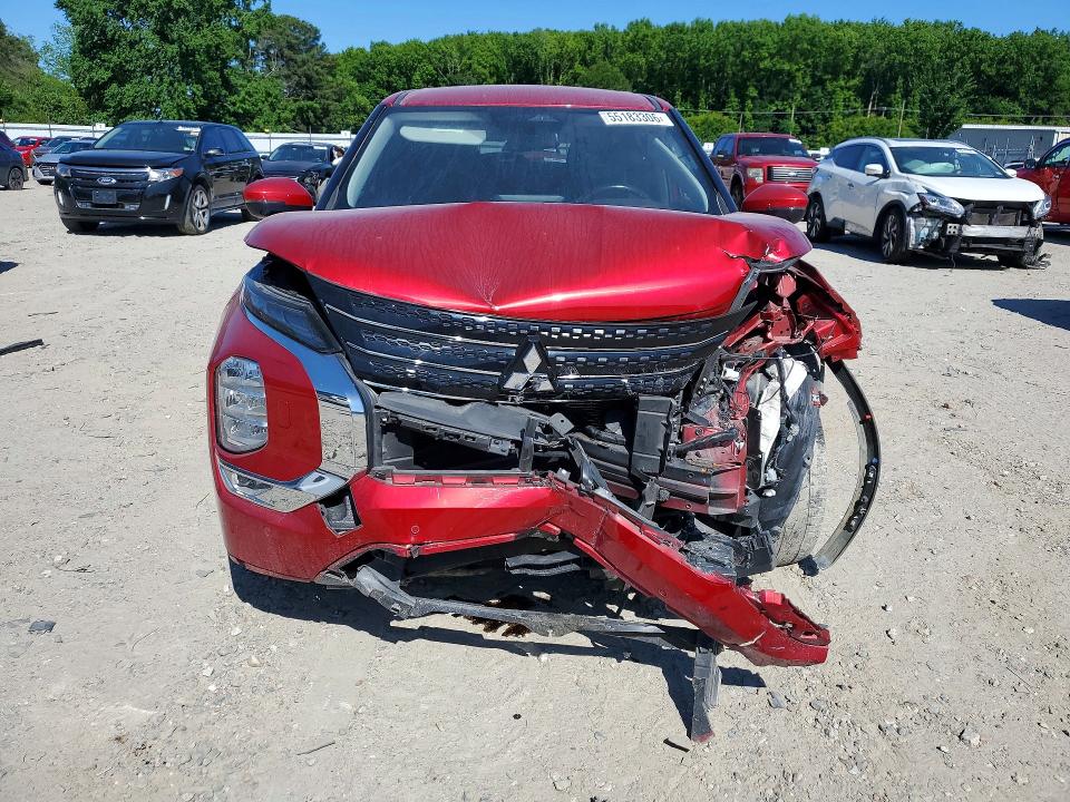 2024 Mitsubishi Outlander VIN JA4J4VA8XRZ020060 COPART salvage auction — FRONT END, Va - Cert Of Title - Salvage, sold $4,150 on 2026-07-28 (photo 5)