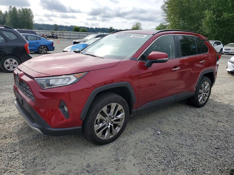 2020 Toyota VIN JTMN1RFV8LD056713 COPART salvage auction — MINOR DENT/SCRATCHES, WA - BILL OF SALE, sold $80 on 2026-07-27 (photo 1)