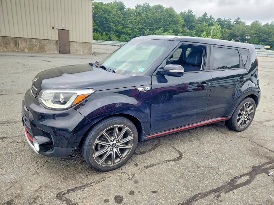 2018 Kia Soul VIN KNDJX3AA4J7542364 COPART salvage auction — REAR END, CA - CERT OF TITLE-PARTS ONLY, sold $2,250 on 2026-07-28 (photo 1)
