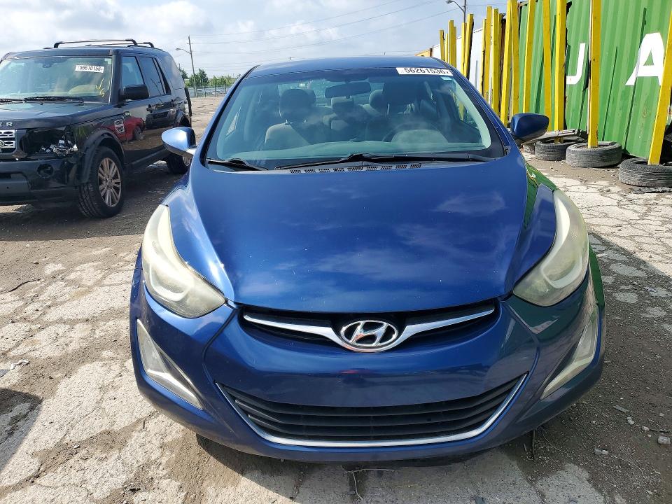 2016 Hyundai Elantra VIN 5NPDH4AE3GH720580 COPART salvage auction — SIDE, In - Cert Of Title-Salvage Title, sold $575 on 2026-07-02 (photo 5)