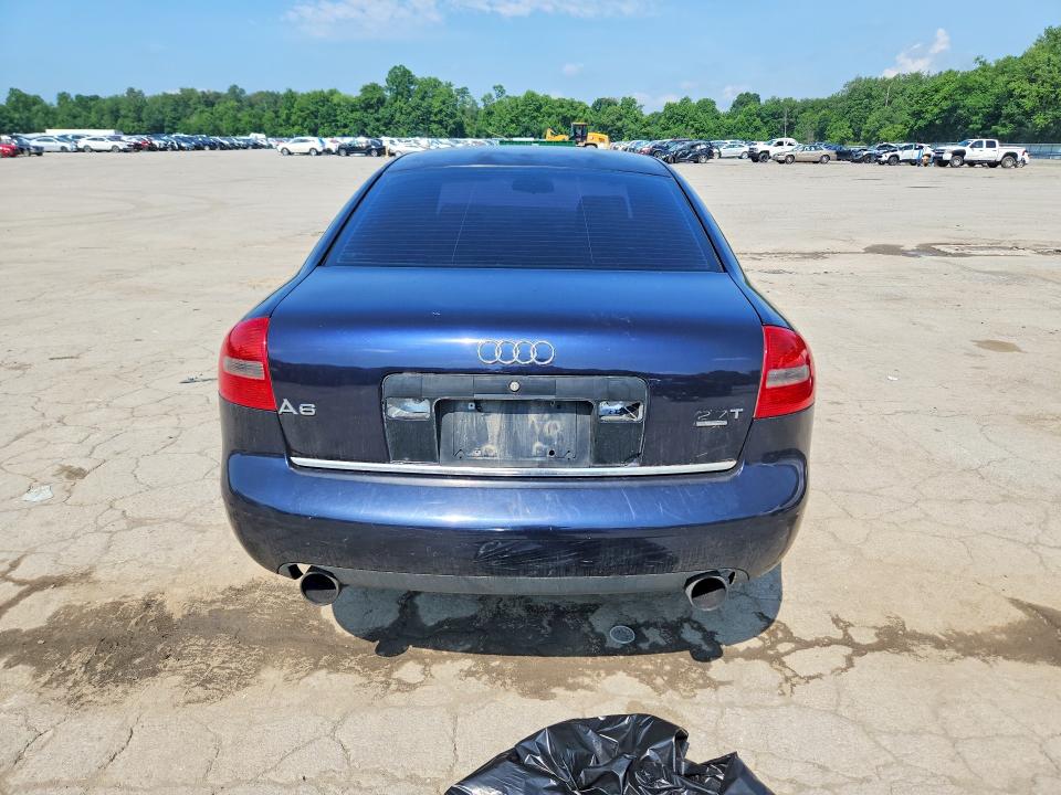 2001 Audi A6 VIN WAUED64BX1N004423 COPART salvage auction — FRONT END, Pa - Certificate Of Salvage, sold $475 on 2026-07-23 (photo 6)