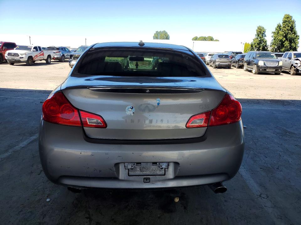 2008 Infiniti VIN JNKBV61E98M228508 COPART salvage auction — VANDALISM, Ca - Salvage Certificate, sold $1,050 on 2026-07-09 (photo 6)