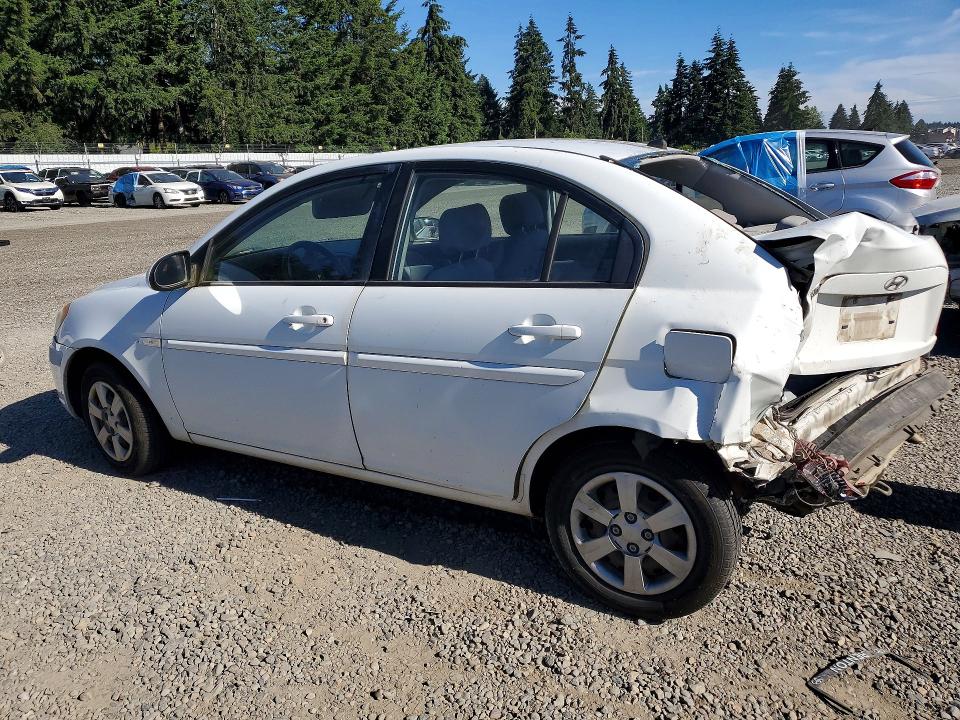 2007 Hyundai Accent VIN KMHCN46C27U139360 COPART salvage auction — REAR END, Wa - Bill Of Sale, sold $200 on 2026-07-17 (photo 2)