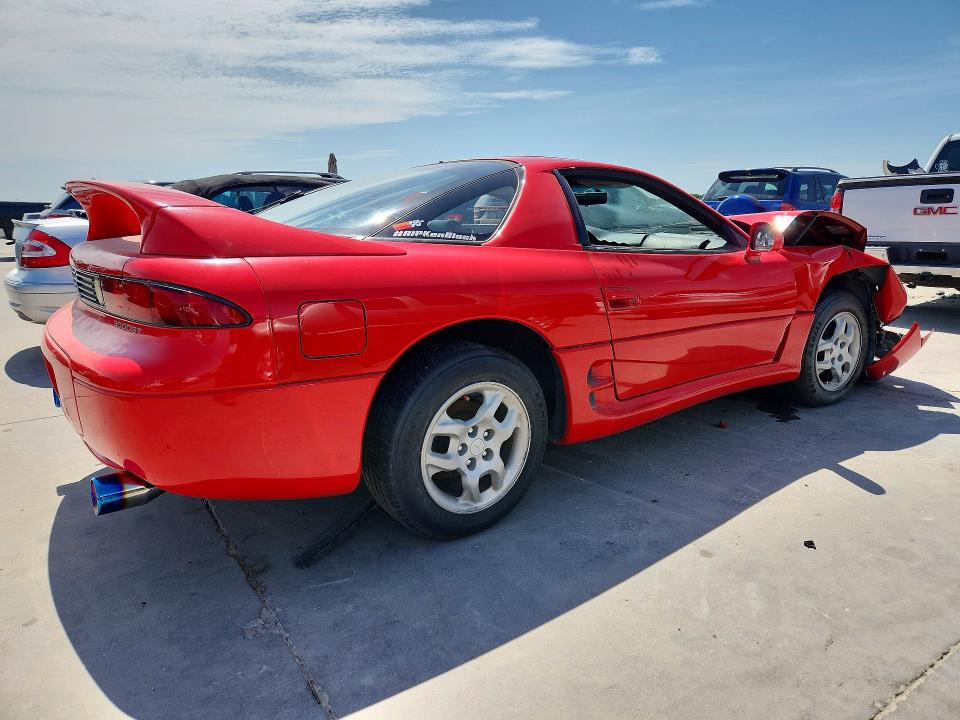 1999 Mitsubishi 3000 gt VIN JA3AM44HXXY002204 COPART salvage auction — FRONT END, Tx - Salvage Vehicle Title, sold $225 on 2026-07-23 (photo 3)
