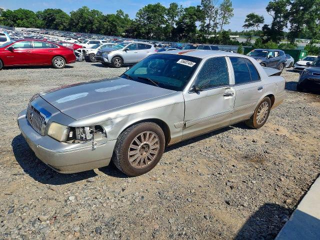 2008 Mercury Grand marquis VIN 2MEFM75V58X661451 COPART salvage auction — SIDE, GA - CERT OF TITLE-SALVAGE, sold $400 on 2026-07-09 (photo 1)