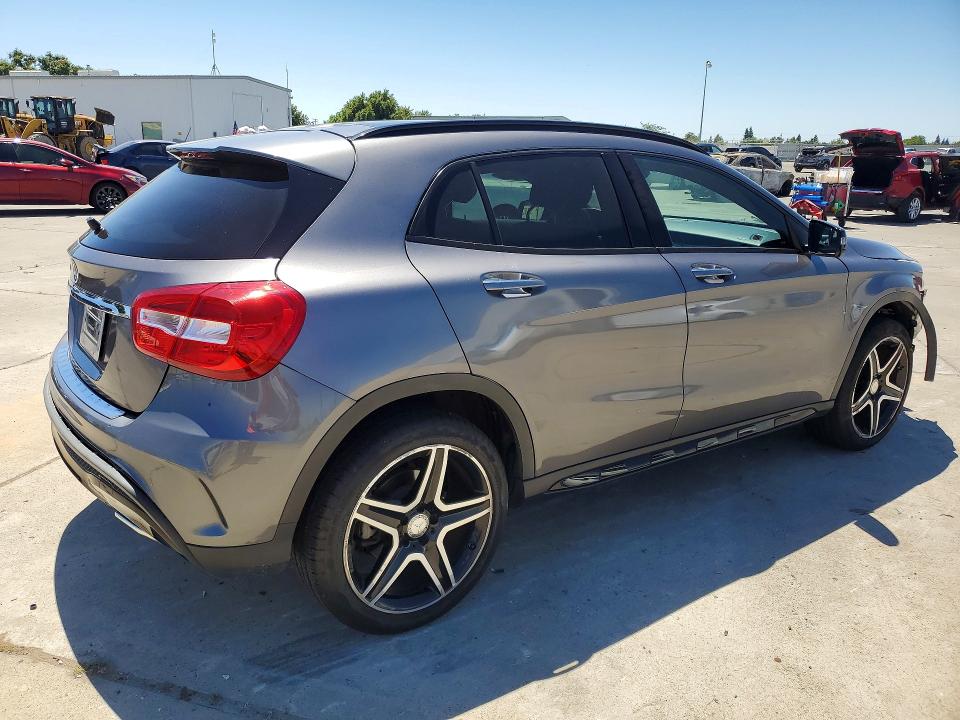 2017 Mercedes-benz Gla-klasse VIN WDCTG4EB1HJ343832 COPART salvage auction — FRONT END, Ca - Salvage Certificate, sold $2,950 on 2026-07-13 (photo 3)