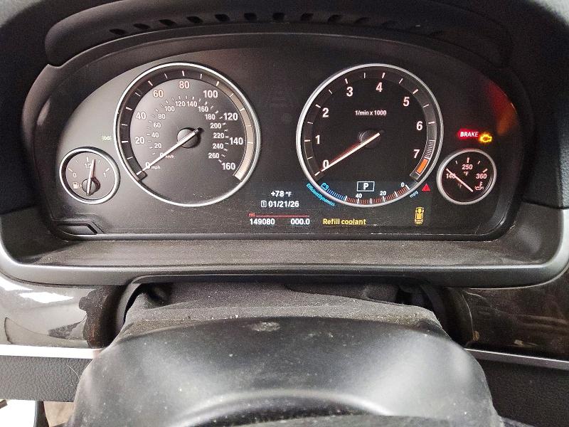 2015 BMW VIN WBA5A5C5XFD524861 COPART salvage auction — MECHANICAL, Tx - Certificate Of Title, sold $650 on 2026-07-07 (photo 9)