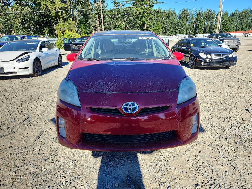 2011 Toyota Prius VIN JTDKN3DU0B0301511 COPART salvage auction — REAR END, WA - CERT OF OWNERSHIP-REBUILT, sold $900 on 2026-07-24 (photo 5)