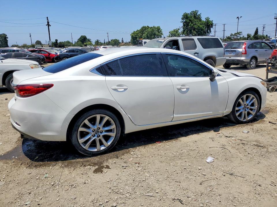 2016 Mazda 6 VIN JM1GJ1V5XG1443606 COPART salvage auction — FRONT END, Ca - Salvage Certificate, sold $1,350 on 2026-07-20 (photo 3)
