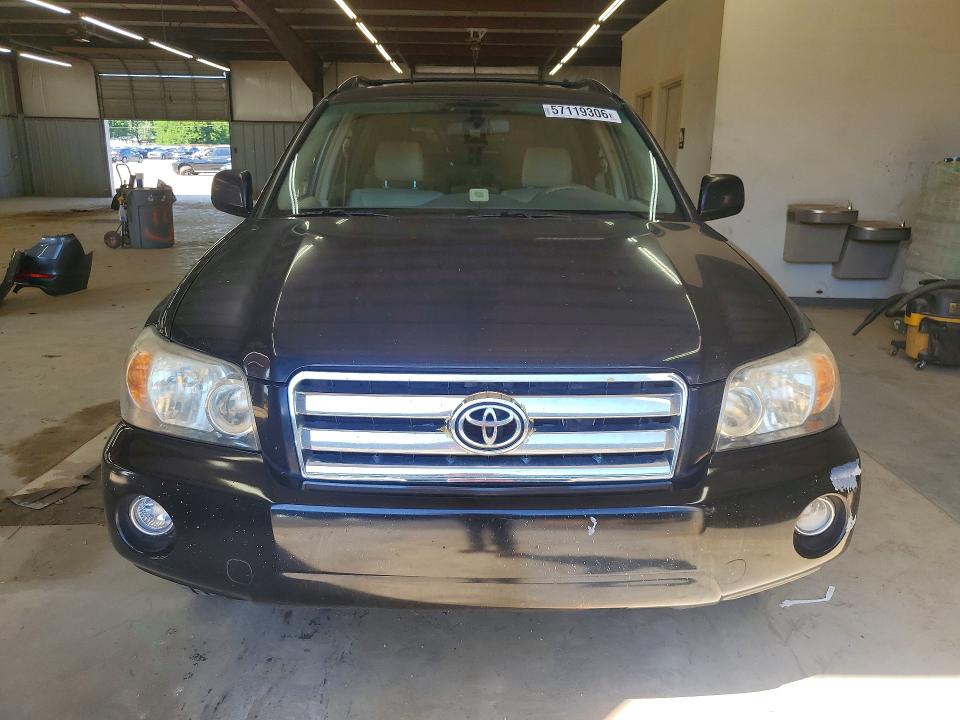 2007 Toyota Highlander VIN JTEGP21A970132127 COPART salvage auction — REAR END, Nc - Salvage Certificate Of Title, sold $1,400 on 2026-07-22 (photo 5)