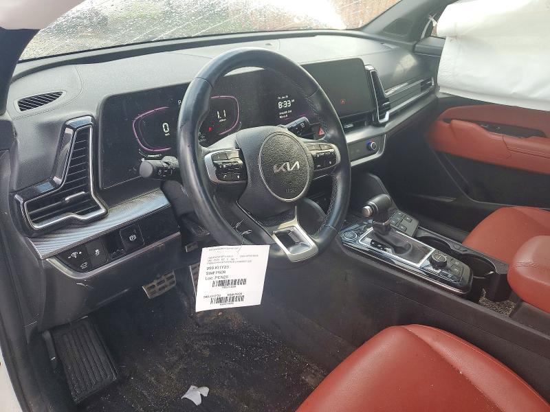 2023 Kia Sportage VIN KNDPVCAF0P7144721 COPART salvage auction — SIDE, ON - PERMIT IRREPAIRABLE, sold $5,700 on 2026-07-28 (photo 8)