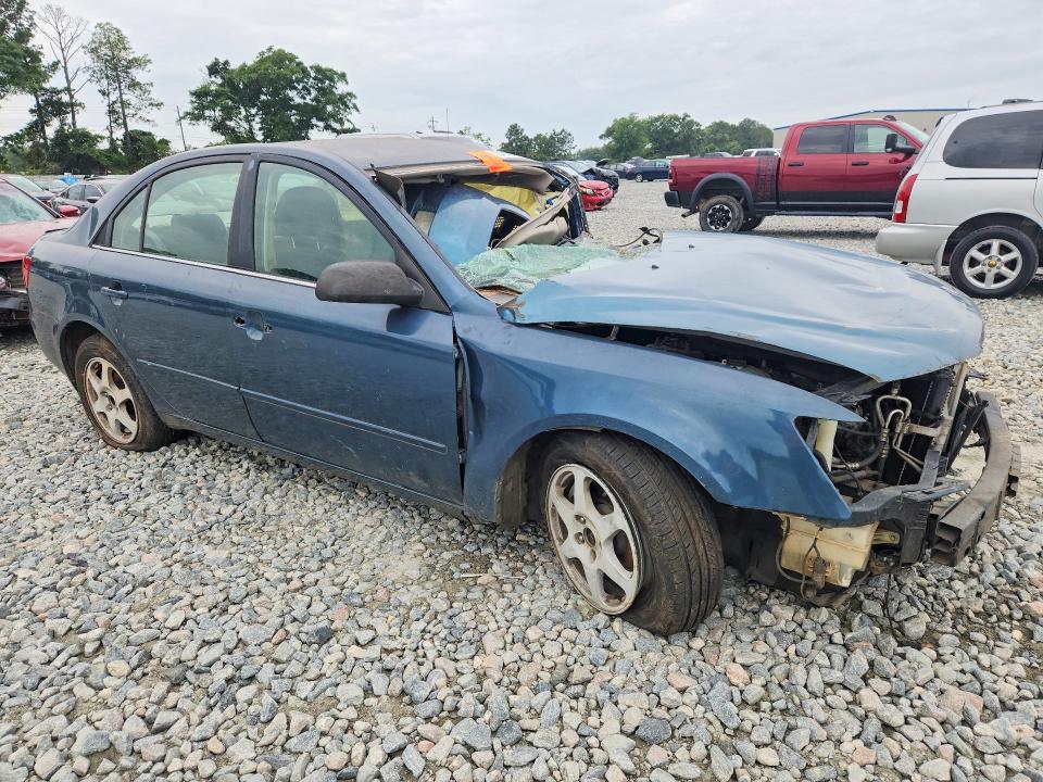 2006 Hyundai Sonata VIN 5NPEU46F86H118435 COPART salvage auction — SIDE, Ga - Bill Of Sale - Parts Only, sold $375 on 2026-07-09 (photo 4)