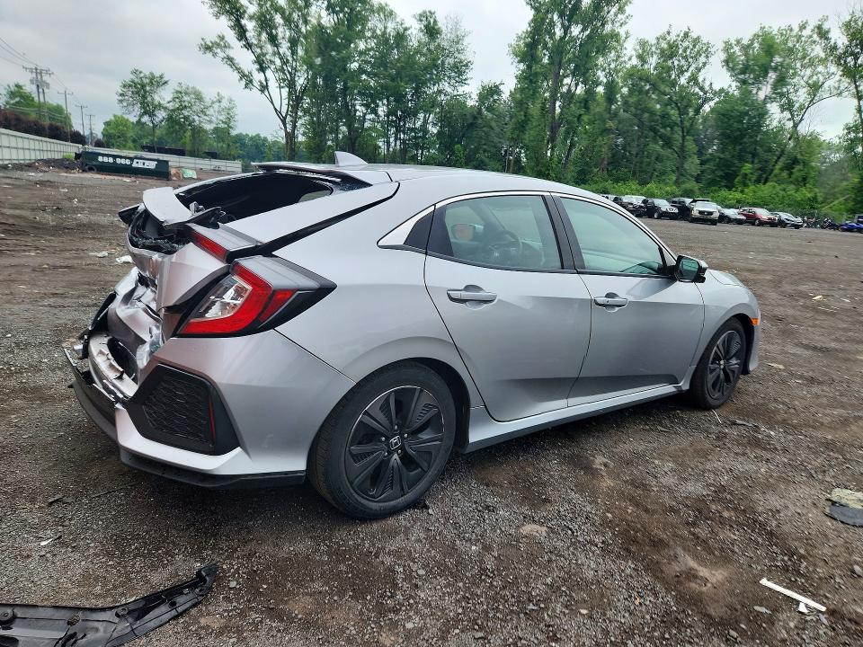 2018 Honda Civic VIN SHHFK7H5XJU418970 COPART salvage auction — REAR END, Ct - Cert Of Title-Salvage, sold $2,600 on 2026-07-17 (photo 3)