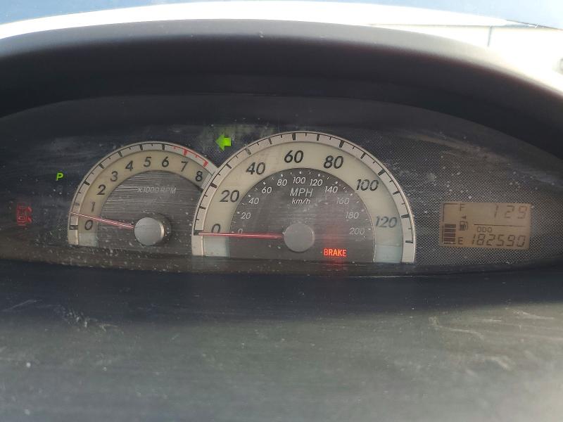 2008 Toyota Yaris VIN JTDBT923381277209 COPART salvage auction — FRONT END, Tx - Salvage Vehicle Title, sold $1,250 on 2026-07-22 (photo 9)