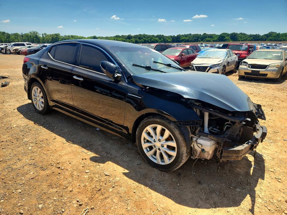 2015 Kia Optima VIN 5XXGN4A77FG354320 COPART salvage auction — FRONT END, Al - Cert Of Title-Salvage Title, sold $250 on 2026-07-29 (photo 4)