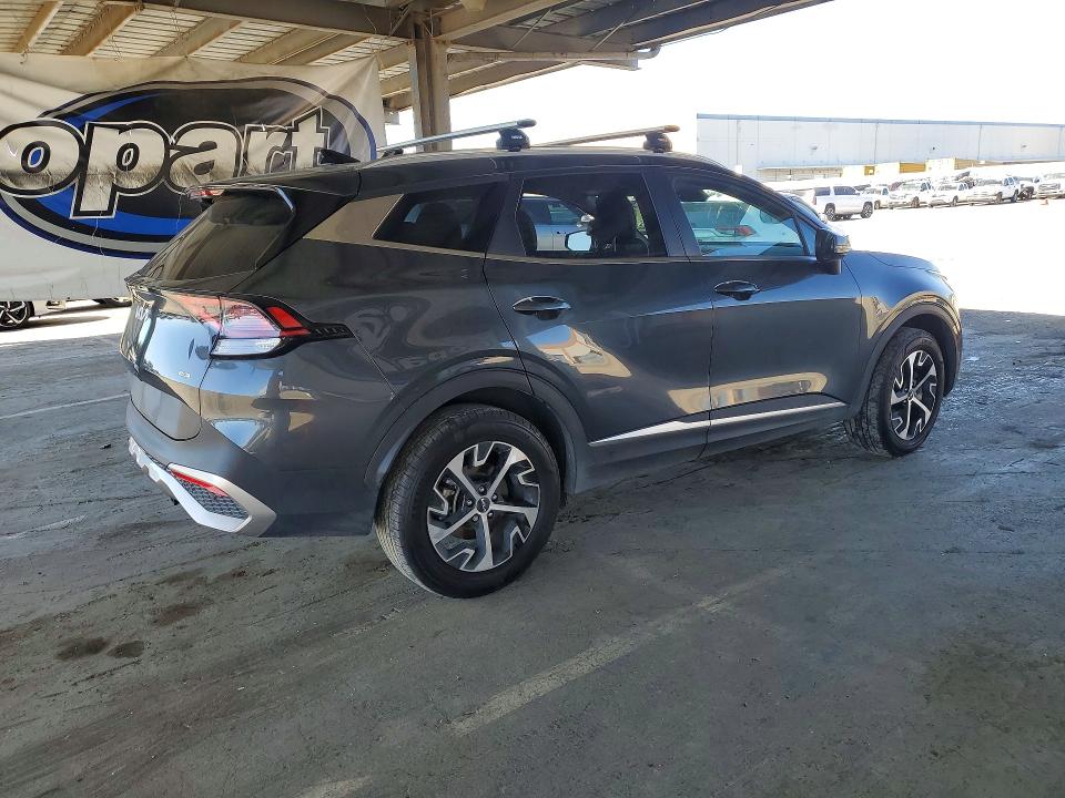 2023 Kia Sportage VIN KNDPVCAG4P7087657 COPART salvage auction — MECHANICAL, Ca - Salvage Certificate, sold $13,200 on 2026-07-14 (photo 3)