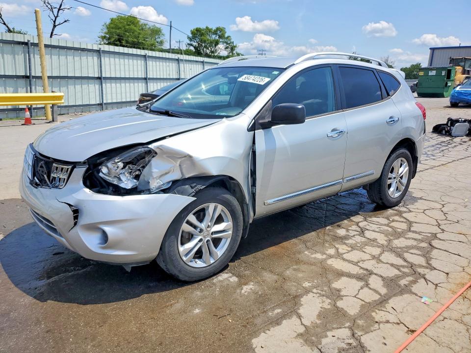 2015 Nissan Rogue VIN JN8AS5MT1FW658548 COPART salvage auction — FRONT END, Tn - Salvage Certificate, sold $550 on 2026-07-27 (photo 1)