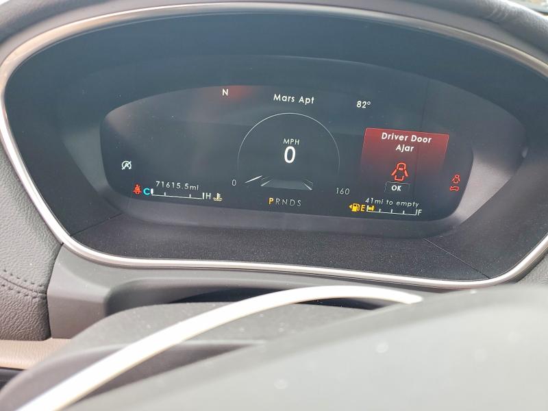 2019 Lincoln Nautilus VIN 2LMPJ8LP4KBL16375 COPART salvage auction — HAIL, IA - CERT OF TITLE-SALVAGE TITLE, sold $11,600 on 2026-07-31 (photo 9)