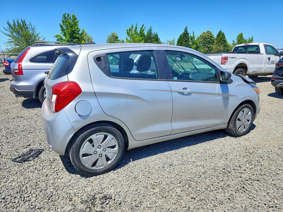 2017 Chevrolet VIN KL8CB6SA6HC772019 COPART salvage auction — FRONT END, Or - Salvage Title Certificate, sold $500 on 2026-07-28 (photo 3)
