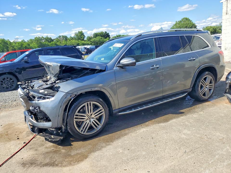 2021 Mercedes-benz Gls-klasse VIN 4JGFF5KE3MA378730 COPART salvage auction — FRONT END, Salvage Title, sold $18,500 on 2026-08-13 (photo 1)