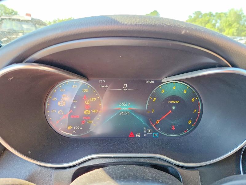 2022 Mercedes-benz Glc class VIN W1N0G8EB0NV399564 COPART salvage auction — FRONT END, CT - CERT OF TITLE-SALVAGE, sold $9,500 on 2026-07-29 (photo 9)