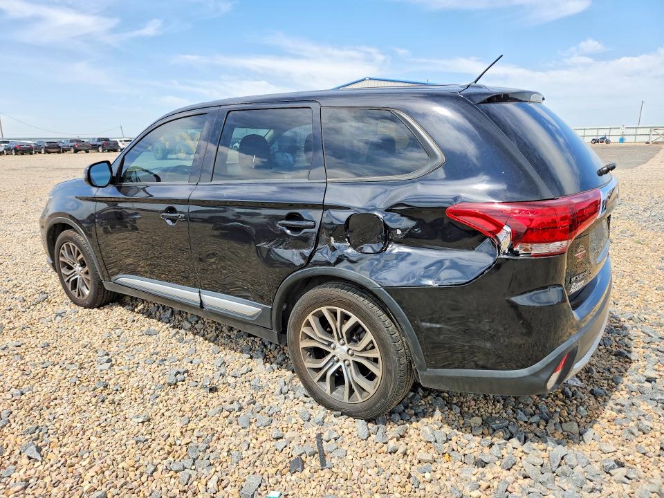 2016 Mitsubishi Outlander VIN JA4AD3A33GZ020388 COPART salvage auction — SIDE, Tx - Salvage Vehicle Title, sold $350 on 2026-07-17 (photo 2)