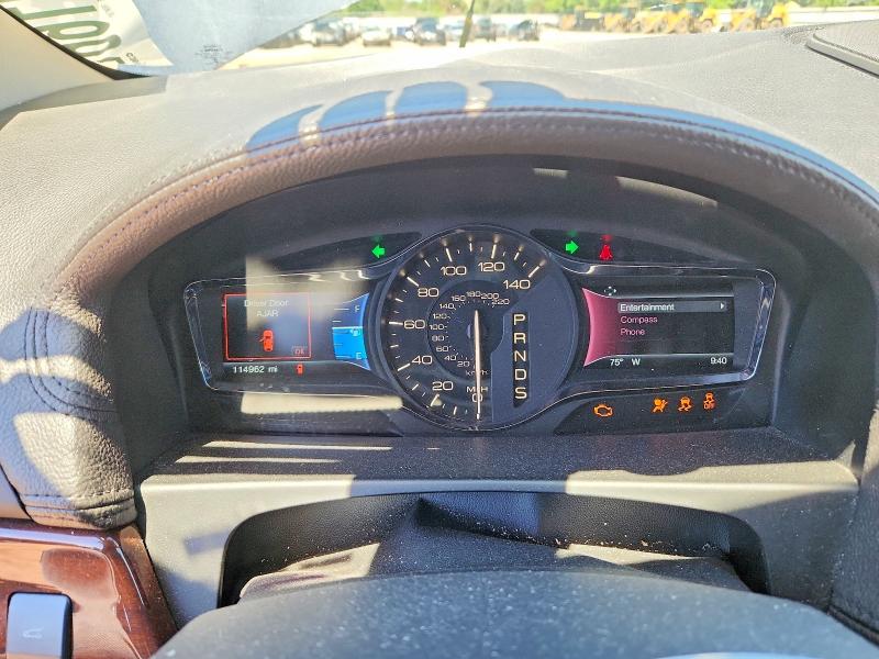 2014 Lincoln Mkx VIN 2LMDJ6JK7EBL11254 COPART salvage auction — FRONT END, Il - Salvage Certificate, sold $250 on 2026-07-23 (photo 9)