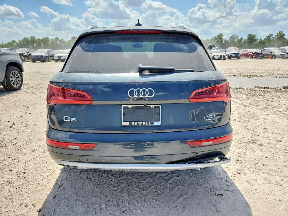 2018 Audi Q5 VIN WA1ANAFYXJ2100857 COPART salvage auction — REAR END, Tx - Certificate Of Title, sold $7,100 on 2026-07-07 (photo 6)