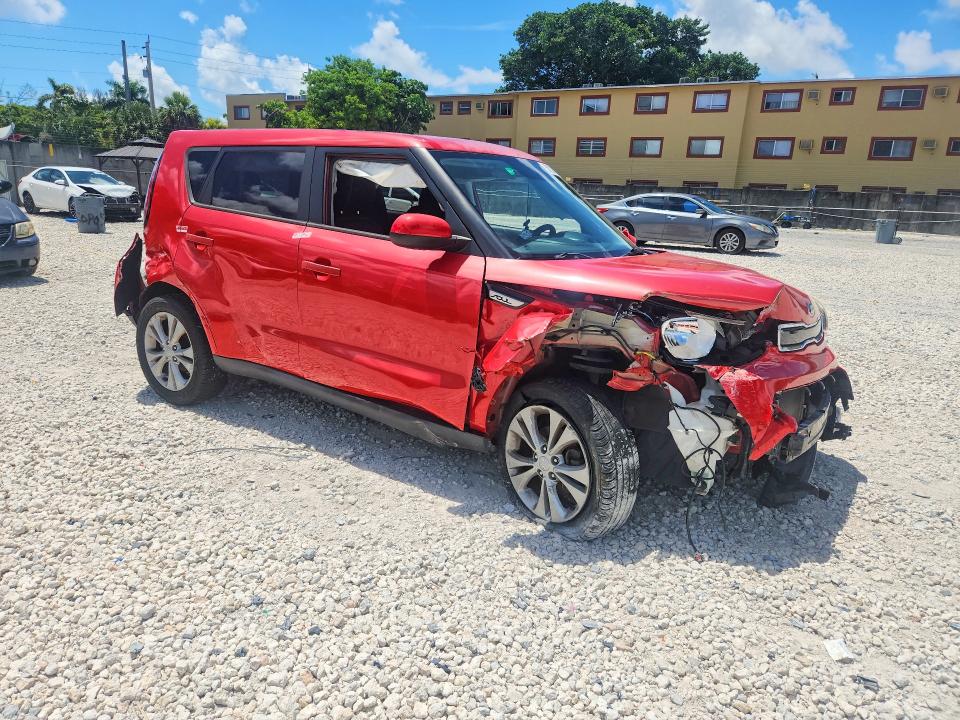 2016 Kia Soul VIN KNDJP3A53G7822983 COPART salvage auction — FRONT END, Fl - Cert Of Title Slvg Rebuildable, sold $1,300 on 2026-07-24 (photo 4)