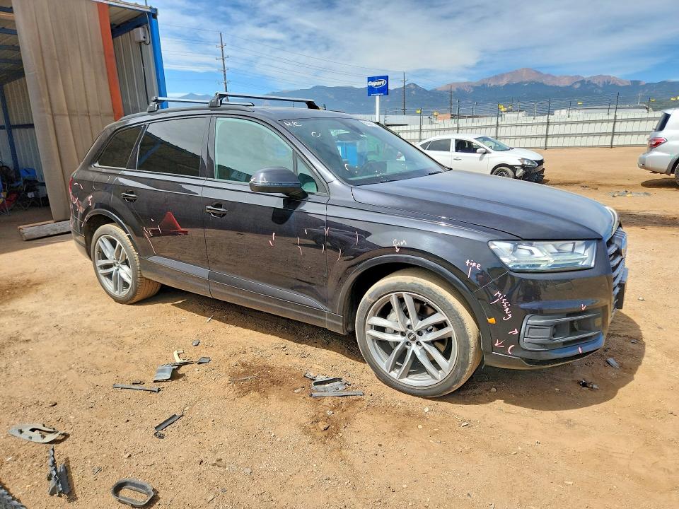 2018 Audi Q7 VIN WA1VAAF71JD050908 COPART salvage auction — FRONT END, CO - SALVAGE TITLE, sold $9,700 on 2026-07-08 (photo 4)