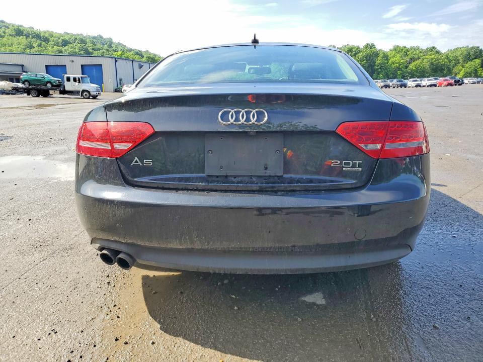 2012 Audi A5 VIN WAULFAFR8CA017101 COPART salvage auction — FRONT END, Oh - Certificate Of Title, sold $600 on 2026-07-02 (photo 6)