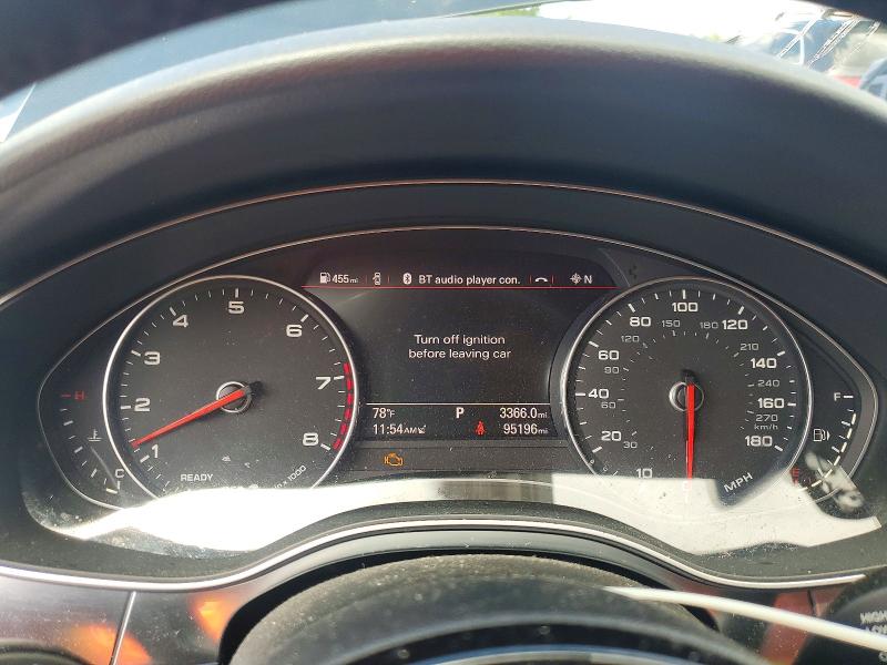 2017 Audi VIN WAUD8AFC9HN005209 COPART salvage auction — FRONT END, Ga - Cert Of Title-Salvage, sold $3,200 on 2026-08-03 (photo 9)