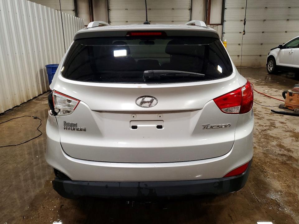 2012 Hyundai VIN KM8JU3AC5CU435222 COPART salvage auction — REAR END, Pa - Certificate Of Salvage, sold $1,950 on 2026-07-17 (photo 6)