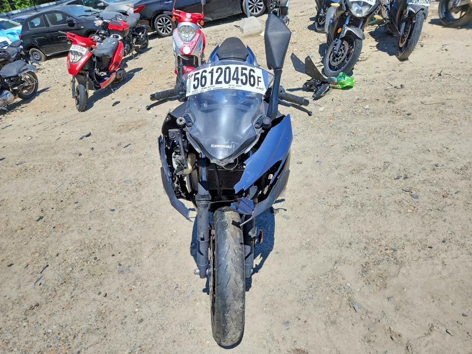 2023 Kawasaki Ex VIN JKAEXKG14PDAK5317 COPART salvage auction — FRONT END, Va - Cert Of Title - Salvage, sold $35 on 2026-07-23 (photo 2)