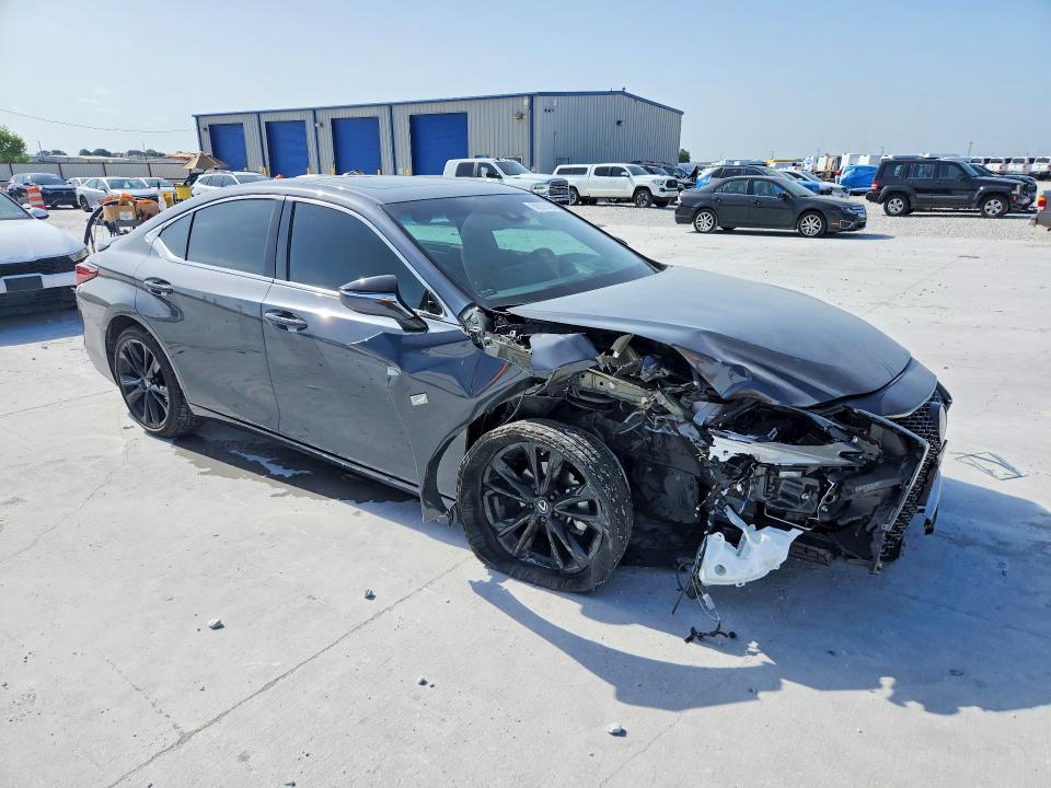 2022 Lexus ES VIN 58AJZ1B15NU133301 COPART salvage auction — FRONT END, Tx - Salvage Vehicle Title, sold $16,400 on 2026-08-25 (photo 4)