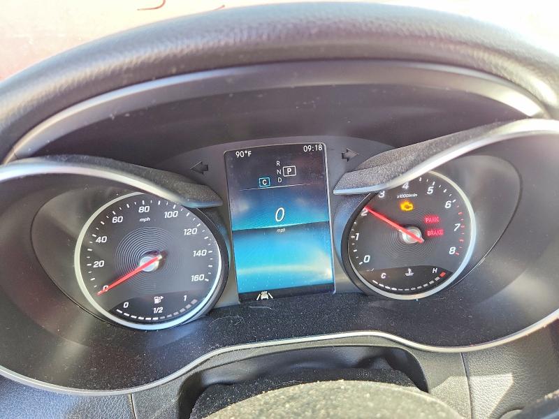 2020 Mercedes-benz Glc VIN W1N0G8EBXLF859515 COPART salvage auction — REAR END, Ut - Salvage Certificate, sold $9,600 on 2026-07-24 (photo 9)
