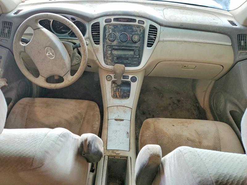 2005 Toyota Highlander VIN JTEGD21A150121645 COPART salvage auction — FRONT END, Az - Certificate Of Title, sold $500 on 2026-07-08 (photo 8)