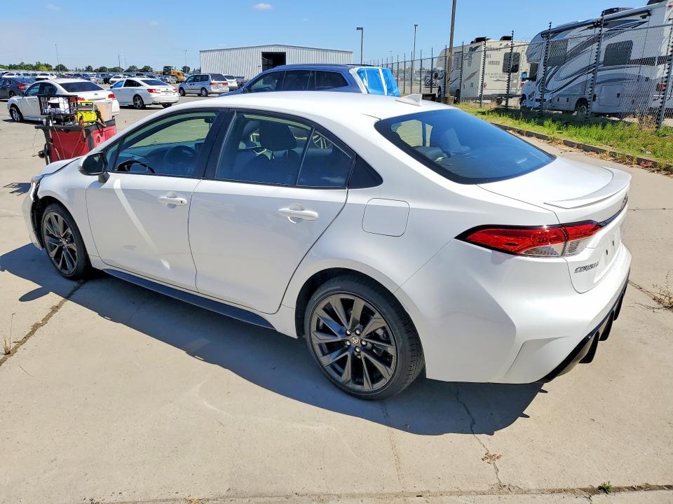 2024 Toyota Corolla VIN JTDBCMFE8R3066883 COPART salvage auction — FRONT END, Ca - Salvage Certificate, sold $30 on 2026-07-27 (photo 2)
