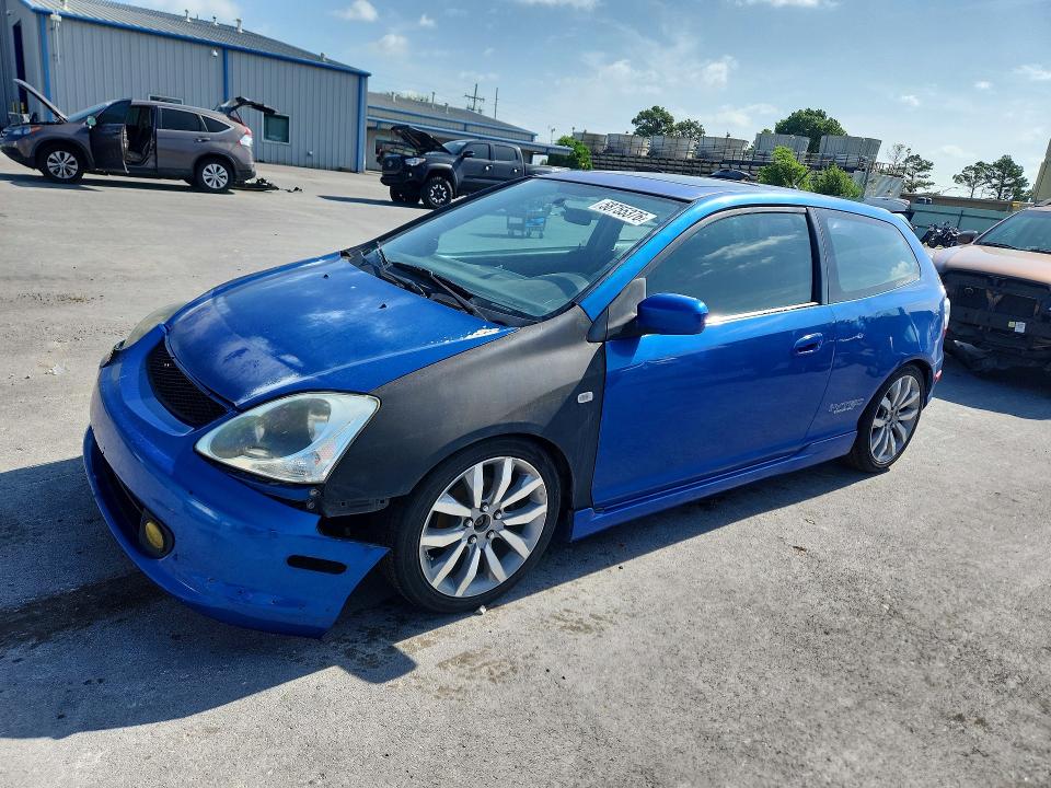 2004 Honda Civic VIN SHHEP33664U502942 COPART salvage auction — FRONT END, Ok - Cert Of Title-Salvage, sold $775 on 2026-07-24 (photo 1)