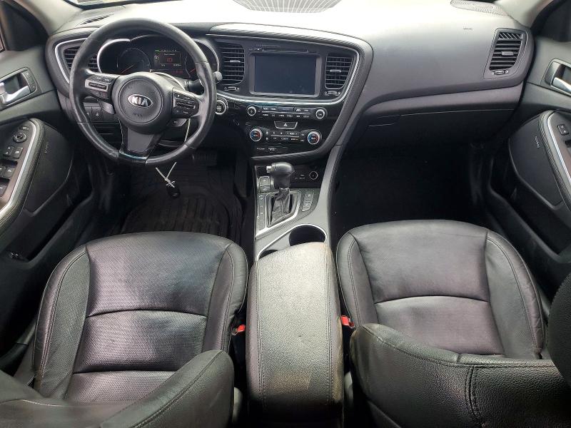 2015 Kia Optima VIN KNAGN4AD7F5081869 COPART salvage auction — REAR END, Pa - Certificate Of Salvage, sold $400 on 2026-07-08 (photo 8)