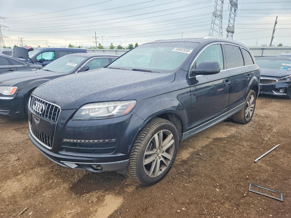 2010 Audi Q7 VIN WA1LYAFE1AD007025 COPART salvage auction — NORMAL WEAR, Il - Certificate Of Title, sold $250 on 2026-07-28 (photo 1)