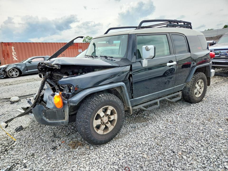2011 Toyota Fj cruiser VIN JTEZU4BF1BK010866 COPART salvage auction — FRONT END, AL - CERT OF TITLE-SALVAGE TITLE (P), sold $250 on 2026-07-28 (photo 1)