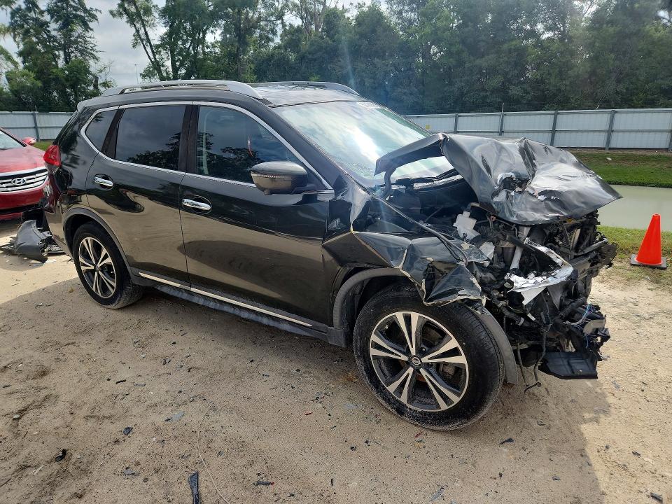 2017 Nissan Rogue VIN JN8AT2MV7HW250930 COPART salvage auction — FRONT END, Salvage Title, sold $950 on 2026-07-14 (photo 4)