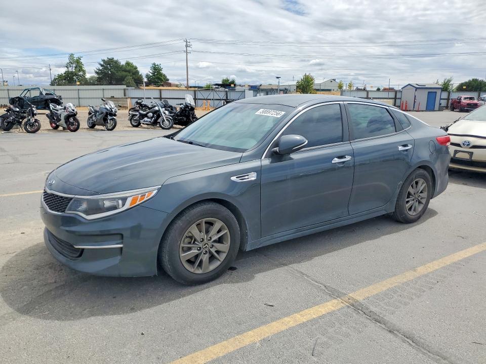 2016 Kia Optima VIN 5XXGT4L12GG055267 COPART salvage auction — MECHANICAL, Id - Certificate Of Title, sold $775 on 2026-07-09 (photo 1)