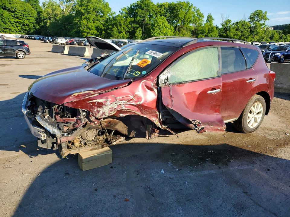 2012 Nissan VIN JN8AZ1MW8CW212388 COPART salvage auction — FRONT END, Ny - Mv-907A Salvage Certificate, sold $450 on 2026-07-14 (photo 1)
