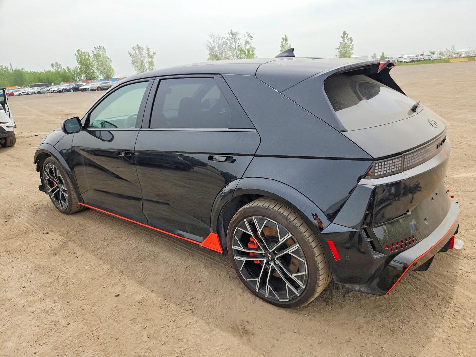 2025 Hyundai Ioniq VIN KM8KNDA87SU006729 COPART salvage auction — FRONT END, Qc - Gravement Accidente, sold $12,200 on 2026-07-14 (photo 2)