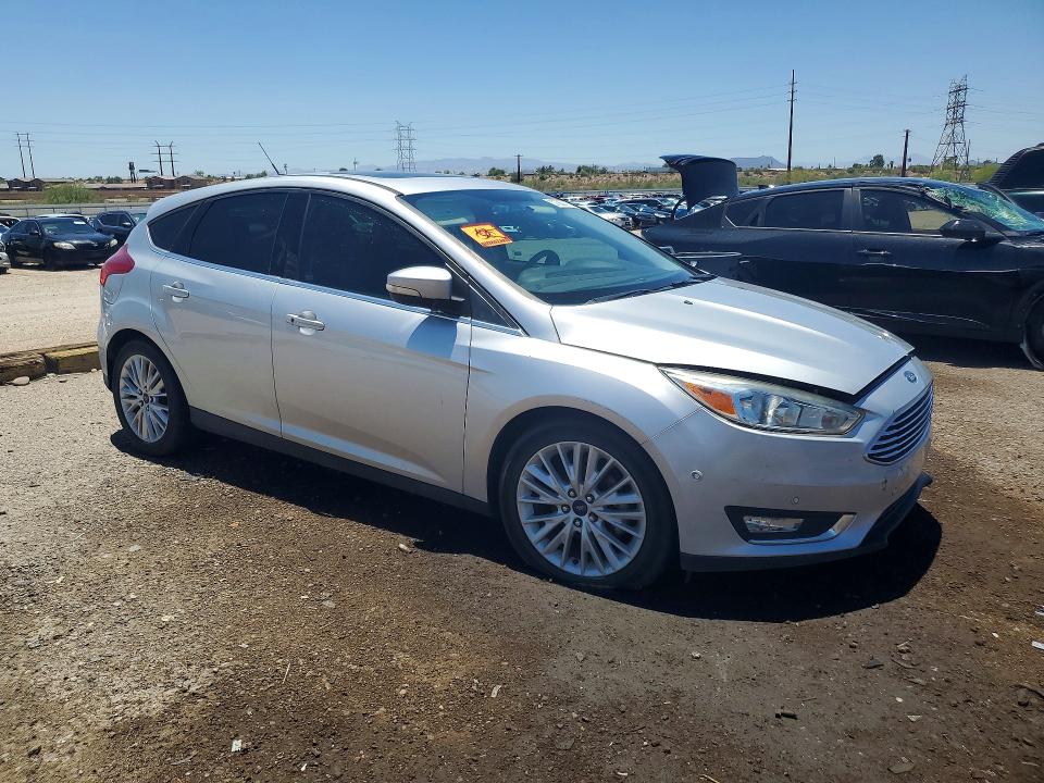 2018 Ford Focus VIN 1FADP3N23JL278826 COPART salvage auction — UNDERCARRIAGE, Az - Certificate Of Title, sold $1,000 on 2026-07-31 (photo 4)